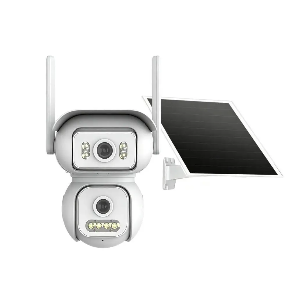 Joysee S2 6Mp AOR 4G 2x2.8mm Solar İki Kamera 4IR+4Led PTZ