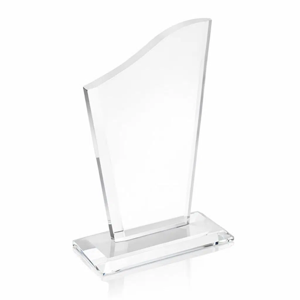 Kaplamasız Şeffaf Kristal Plaket 1003