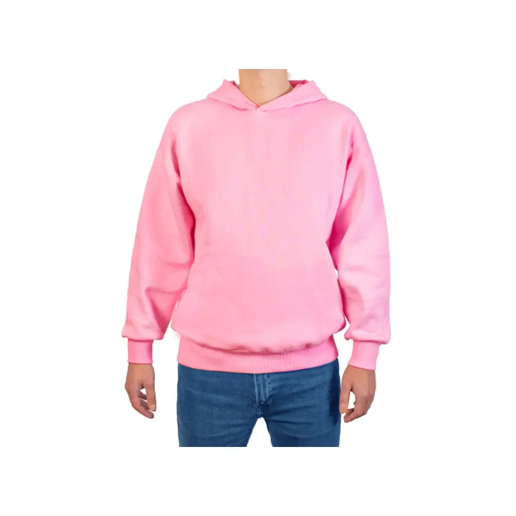Kapşonlu Pembe Sweatshirt
