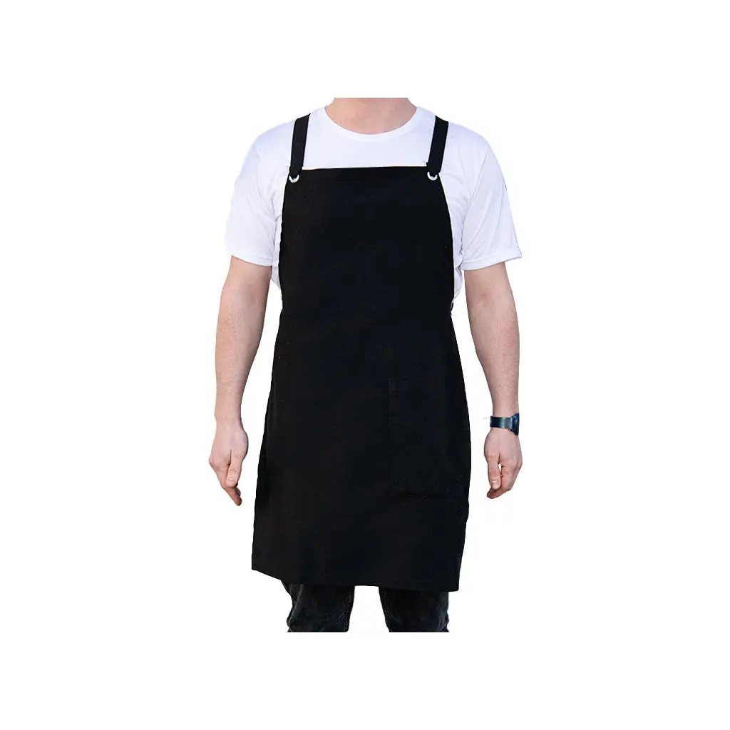 Keten Siyah Masterchef Mutfak Önlüğü