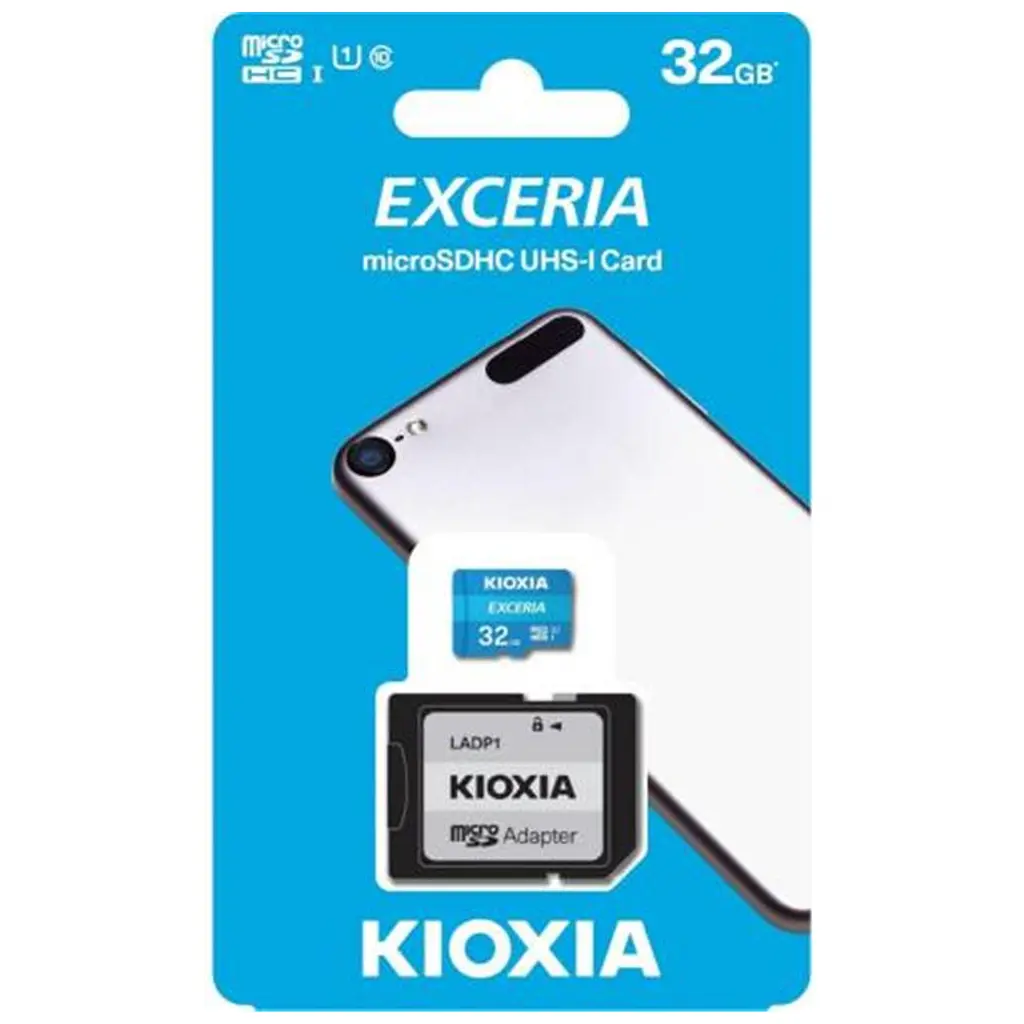 Kioxia 32GB Exceria microSDHC UHS-1 C10 100MB-sn Hafıza Kartı