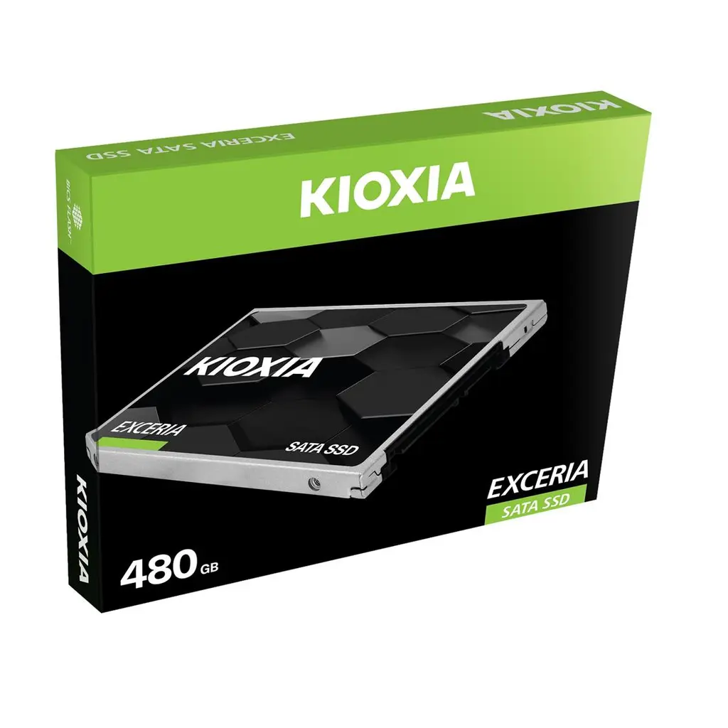 Kioxia 480Gb Exceria 555Mb-540Mb-S Sata3 2.5" 3D Nand Ssd (Ltc10Z480Gg8) Harddisk