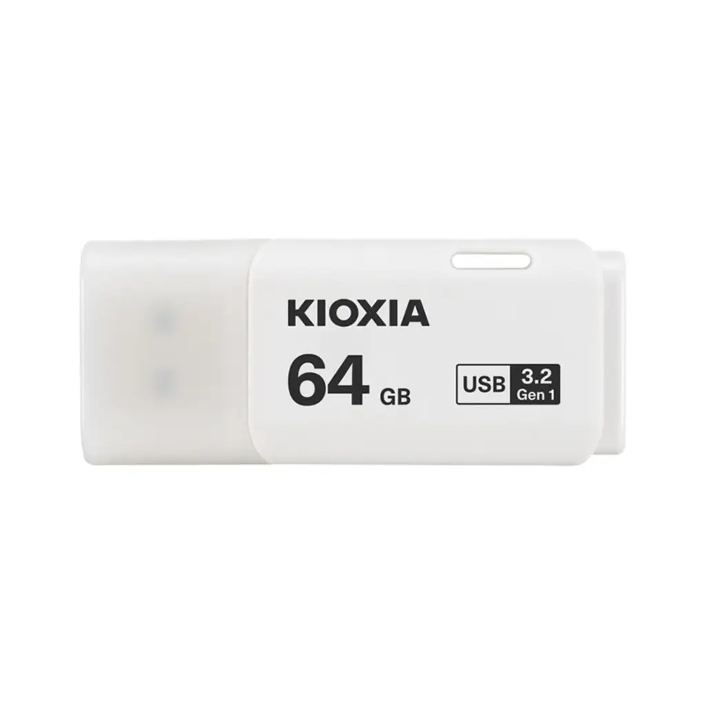 Kioxia 64GB U301 Beyaz USB 3.2 Gen 1 Flash Bellek