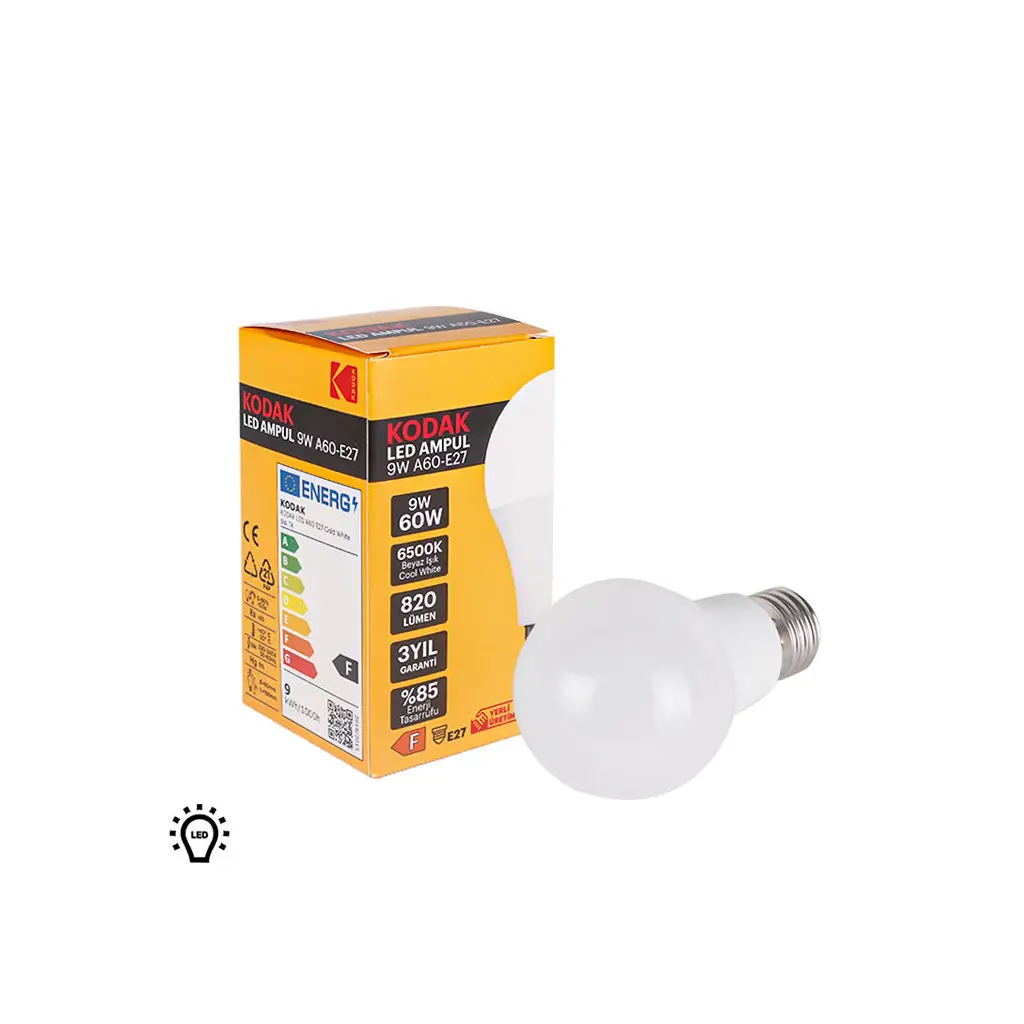 Kodak Led Ampul - 9W A60-E27