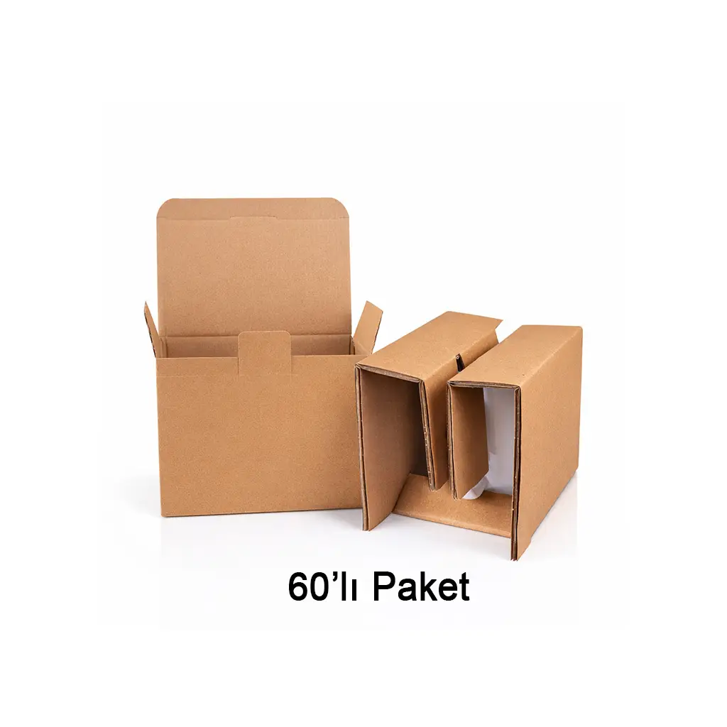 Korunaklı Kırılmaz Kupa Kutusu - 60'lı Paket