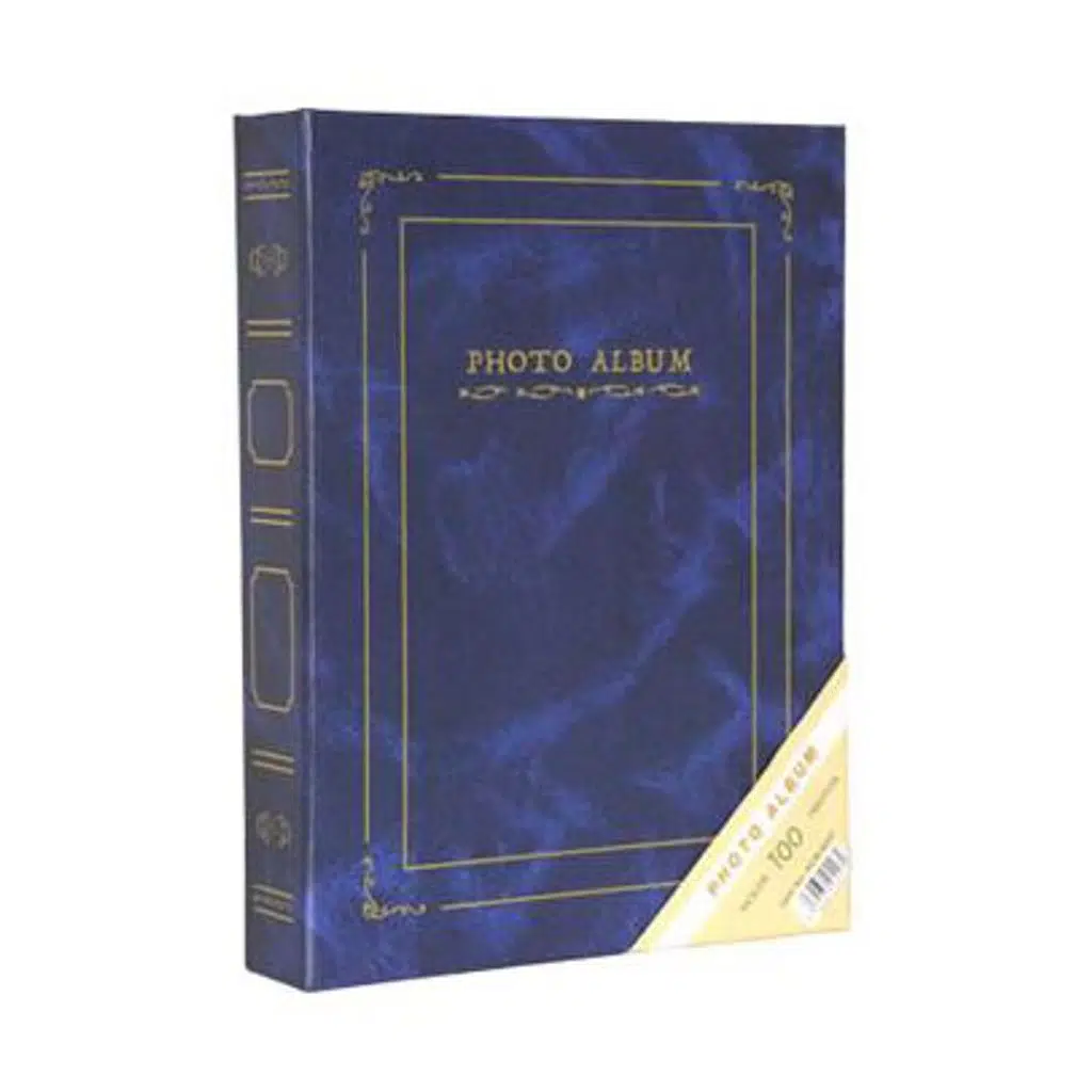 Lacivert 100 lük 15x21cm Fotoğraf Albümü