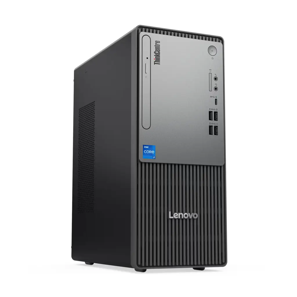LENOVO 12UD002CTR7, ThinkCentre neo 50t Gen5, i7-14700, 16Gb DDR5 Ram, 512Gb SSD, Paylaşımlı Ekran Kartı, Wi-Fi, Bluetooth, Free Dos, MT Masaüstü PC
