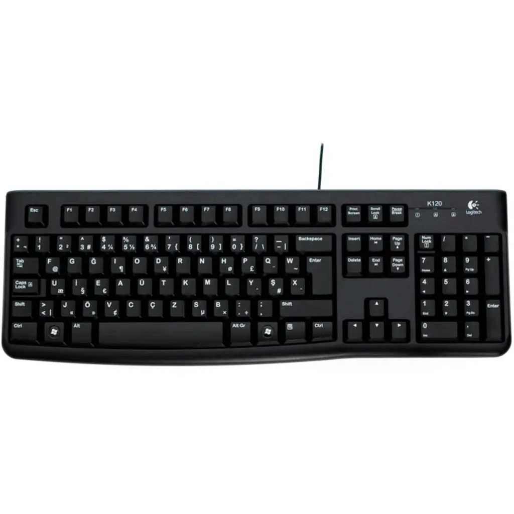 Logitech 920-004163 K120 F Usb Siyah Kablolu Klavye