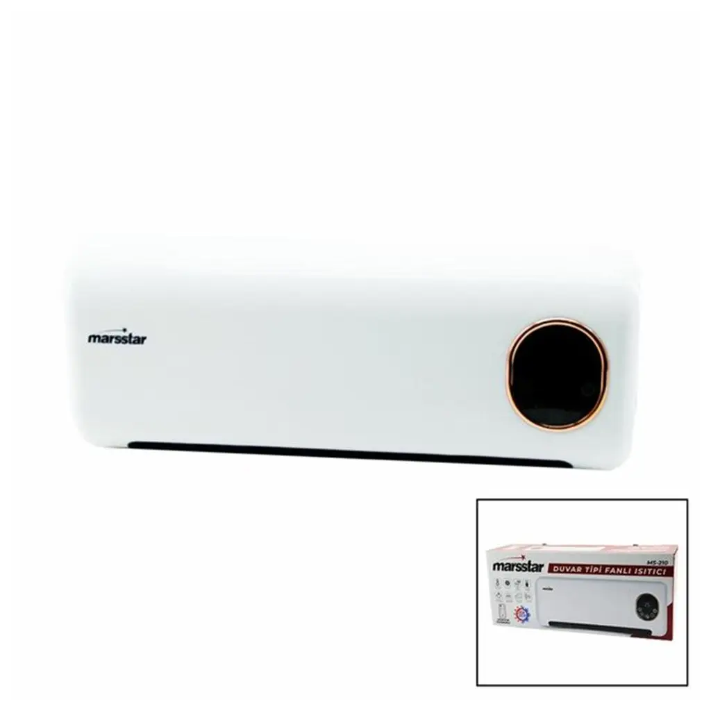 Marsstar MS-210 (Ms-400) 2000 W Uzaktan Kumandalı Duvar Tipi Fanlı Isıtıcı