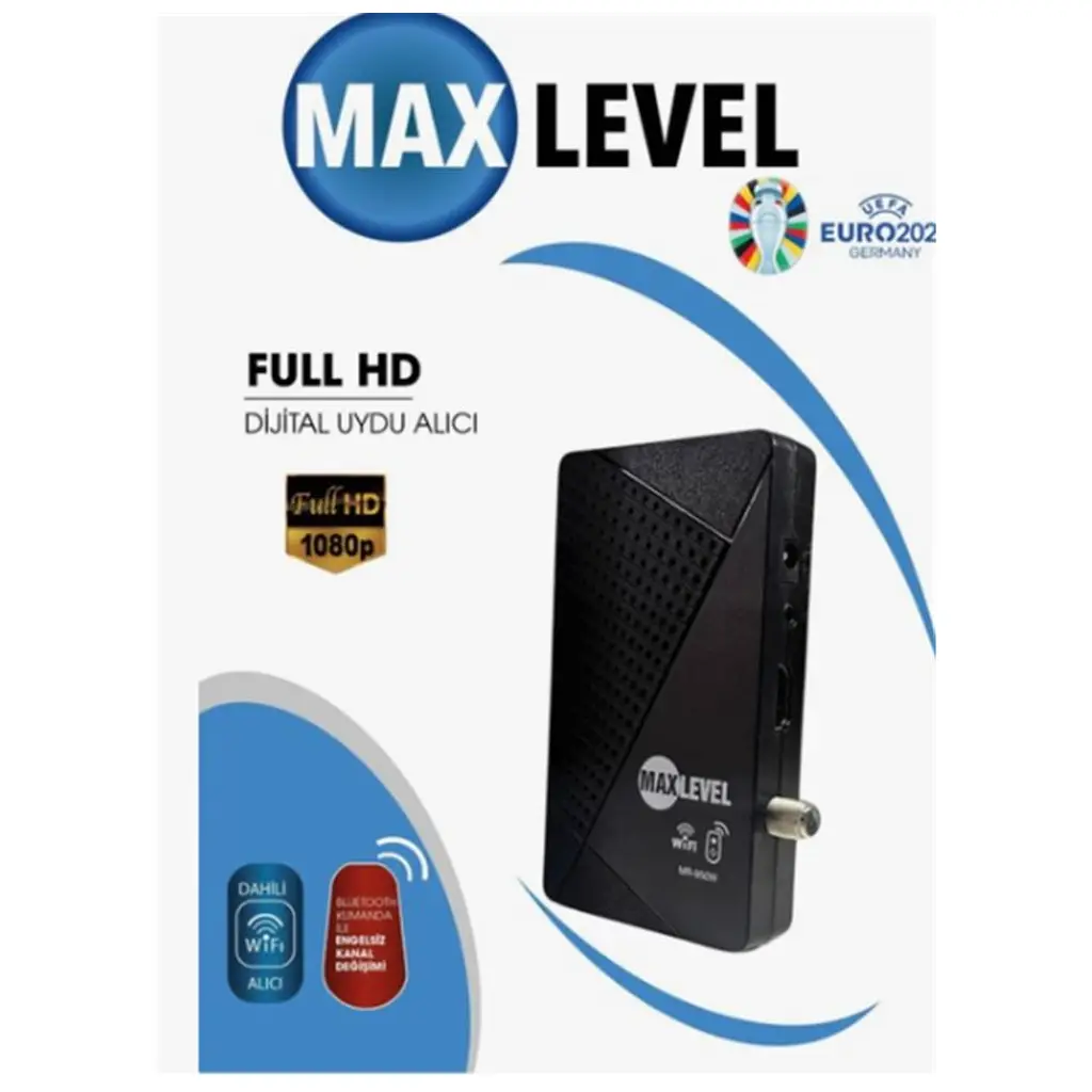 Max Level Mini Hd Digital Uydu Alıcı 1080p (Bluetooh Kumanda)