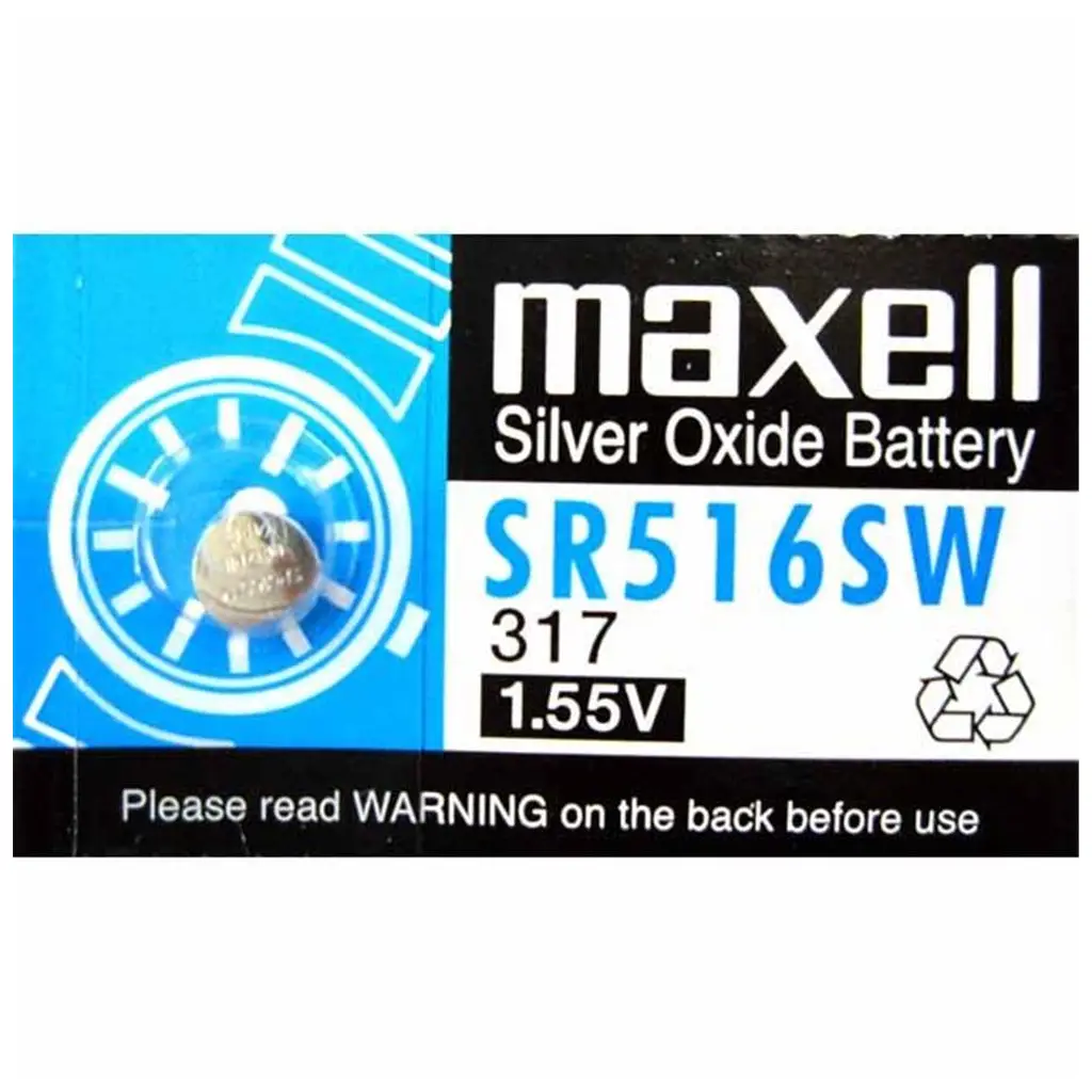 Maxell Sr-516Sw Lityum 10lu Paket Pil