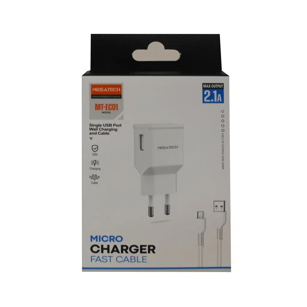 Megatech EN-685 20WATT PD+USB USB TO TYPE-C Kablolu Şarj Cihazı