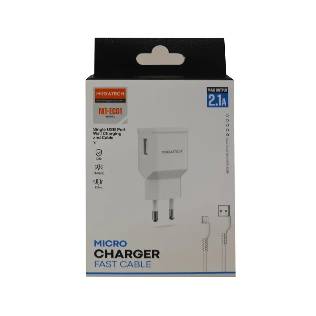 Megatech EN-685 20WATT PD+USB USB TO TYPE-C Kablolu Şarj Cihazı