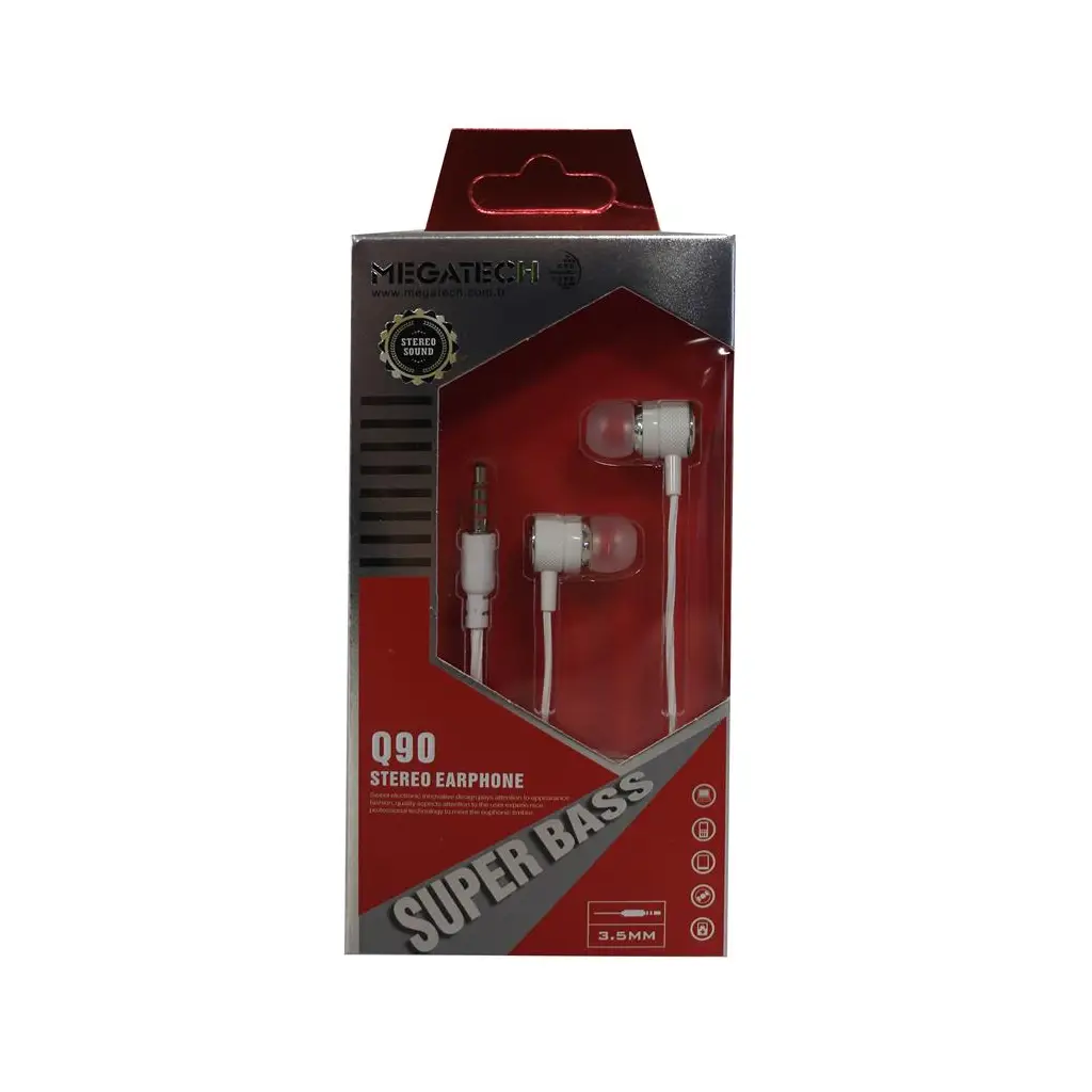 Megatech Q90 Beyaz Mikrofonlu Kulaklık