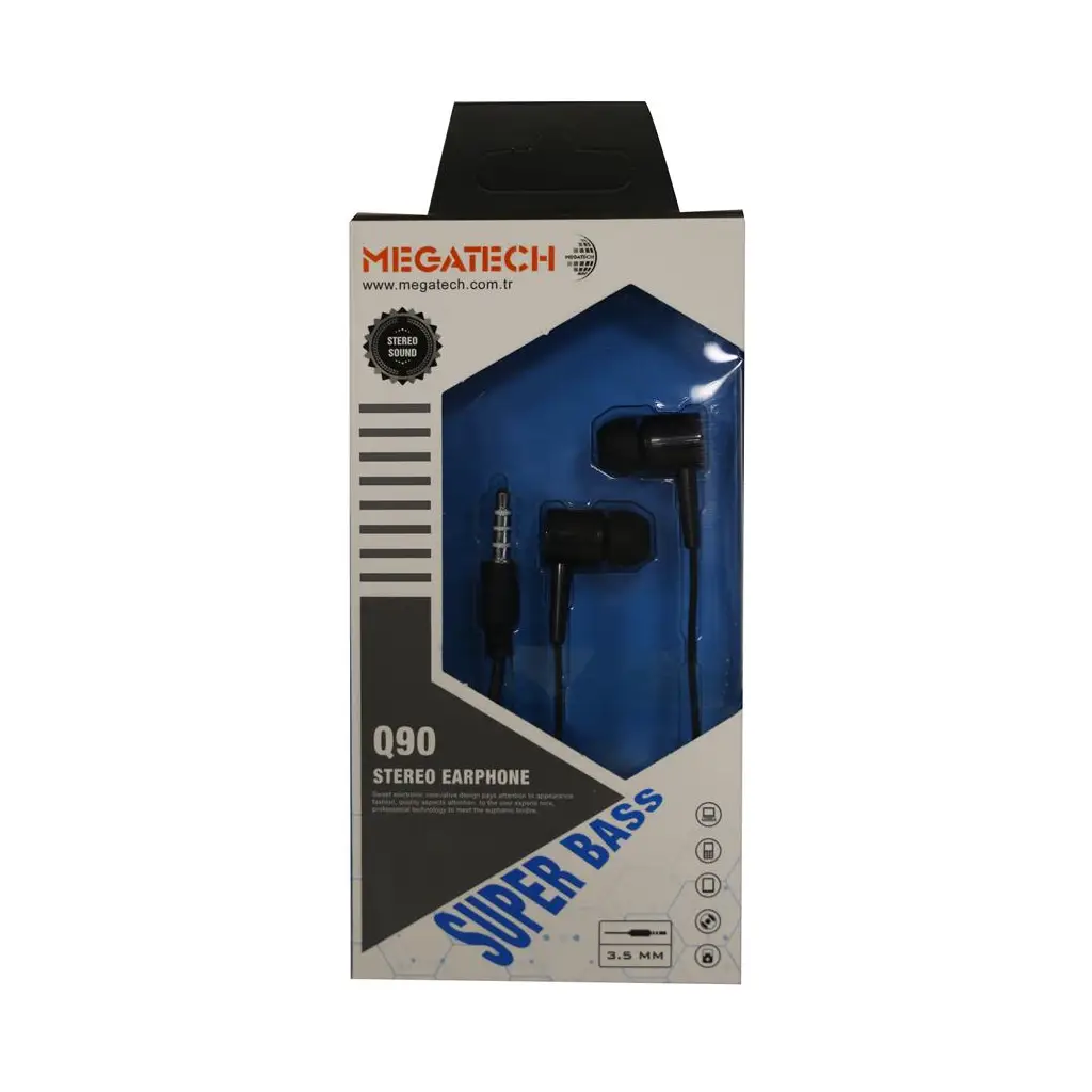 Megatech Q90 Mavi Mikrofonlu Kulaklık