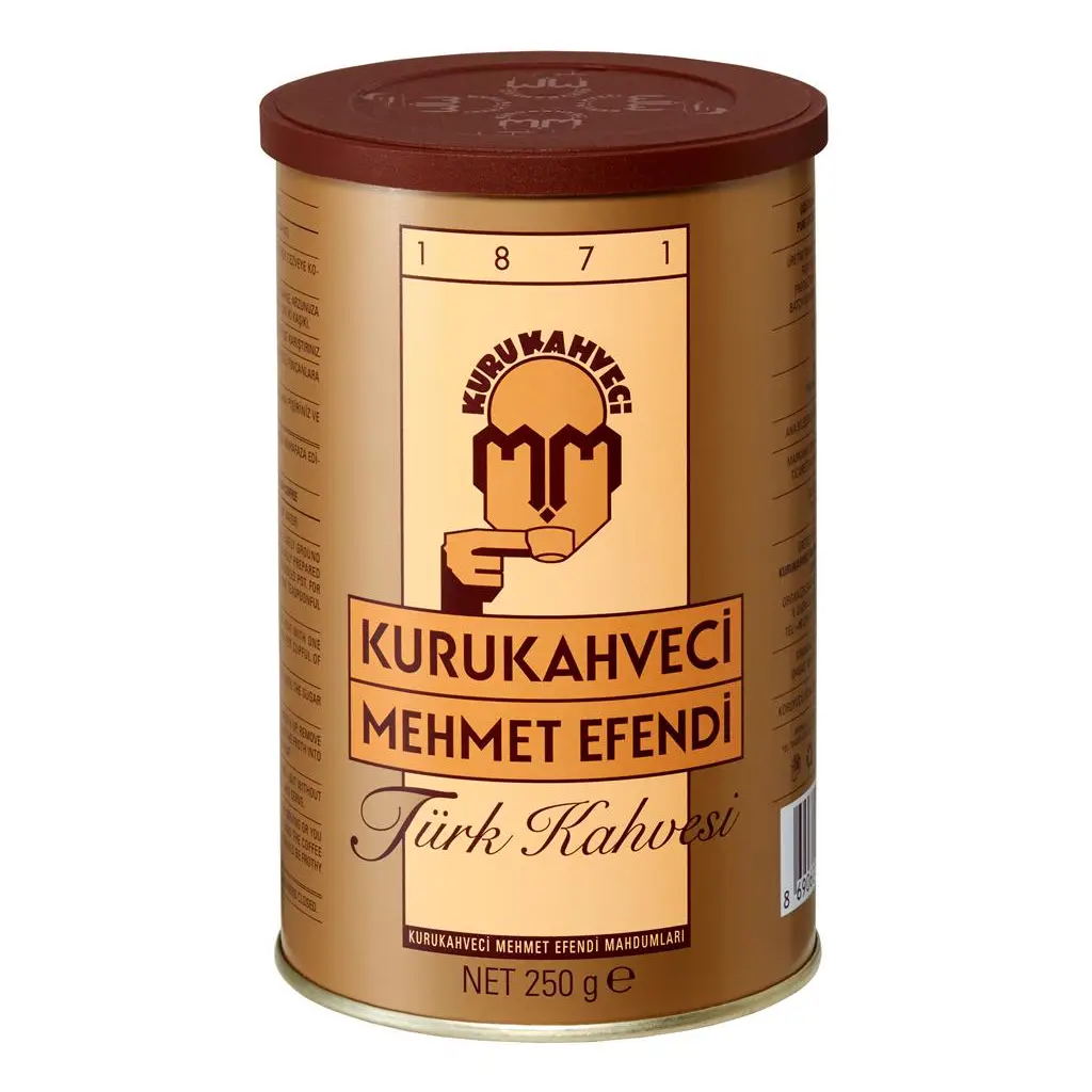 Mehmet Efendi Kahve 250 Gr Teneke Kutu