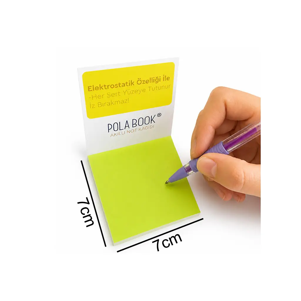 Meyveli Mini Akıllı Not Kağıdı 100 Yaprak Yapışkansız Post-it - 4'lü Paket