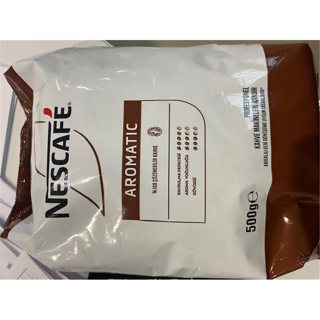 Nestle Nescafe 500GR Aromatıc Kahve (Kahve Makinaları İçin)