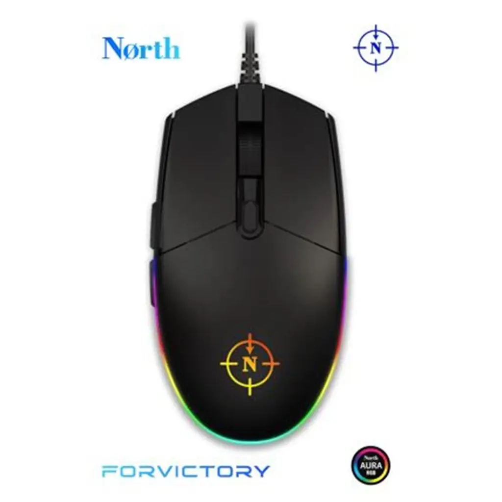 North Combat RGB Kablolu Oyuncu Mouse