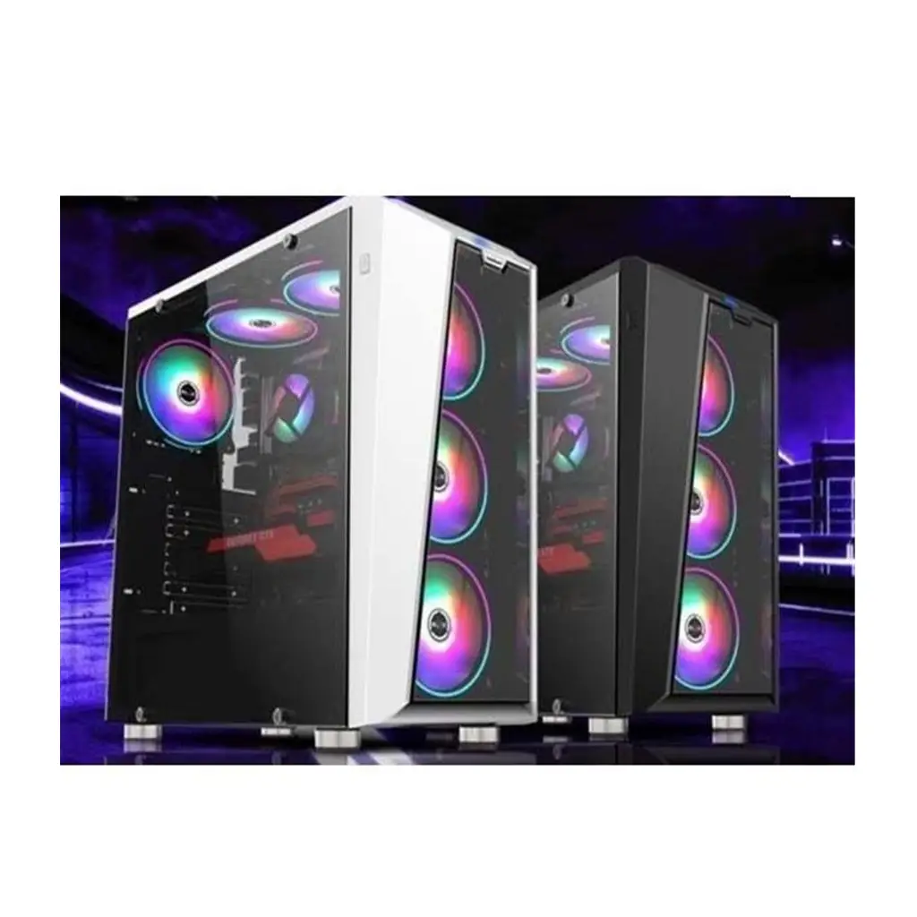 Nw 09-09-02 Temperli Sıralı Sistem RGB Fan(Psu Yok) Atx Kasa