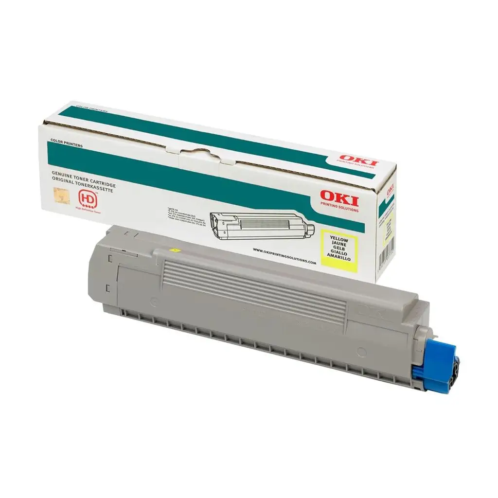 OKI 45862814 SARI TONER-Y MC873 MC883 10.000 SAYFA