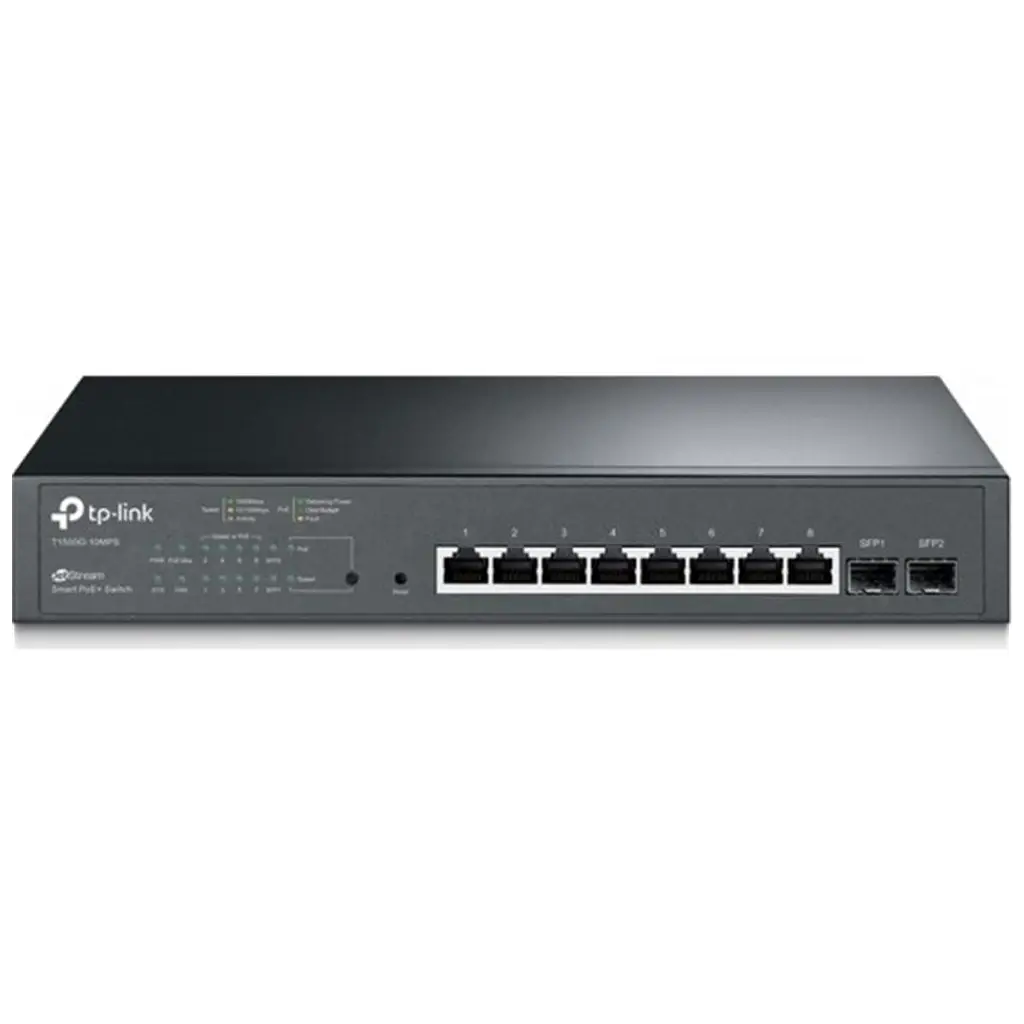 Omada Tp-Link SG2210P 8 Port Poe+ 10-100-1000 Mbps 2 SFP Yönetilebilir Switch