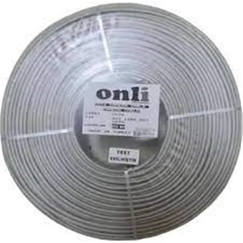 Onli  ON-4140 4+1 1x0,50 mini Coax 2x0,50mm 500 metre CCA Kamera Kablosu