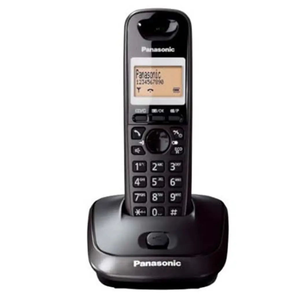 Panasonic KX-TG2511 Siyah Telsiz Dect Telefon 50 Rehber Handsfree