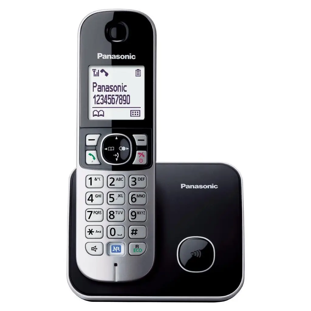 Panasonic KX-TG6811 Siyah Telsiz Dect Telefon Elektrik Kesintisinde Konuşabilme