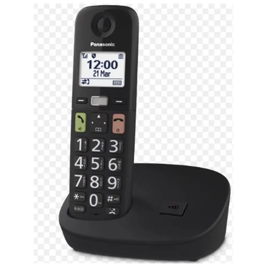 Panasonic KX-TGU110 Siyah Telsiz Dect Telefon