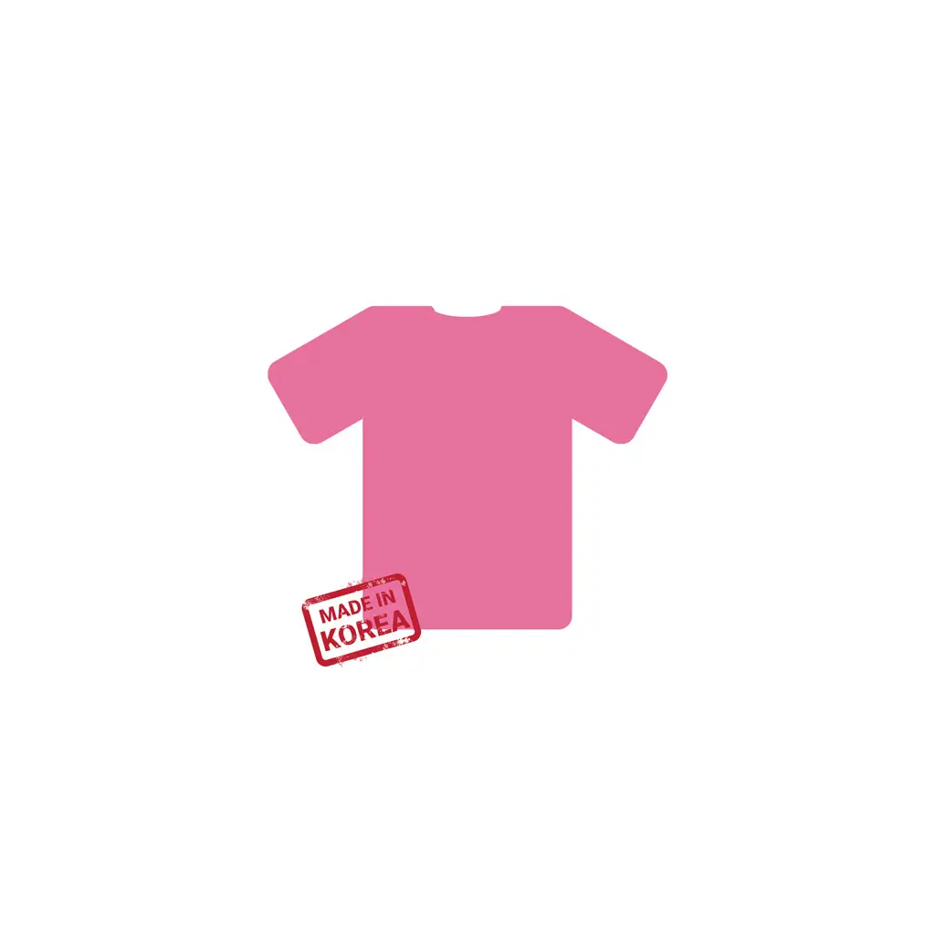 Pembe PU Tekstil Transfer Folyosu - 51 cm x 1 metre