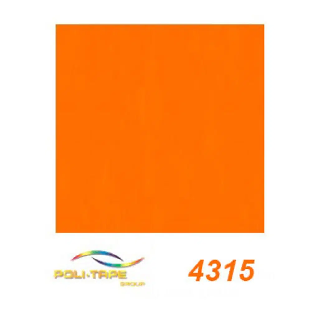 Poli Tape Turuncu Tekstil Transfer Folyosu - 51 cm x 1 metre