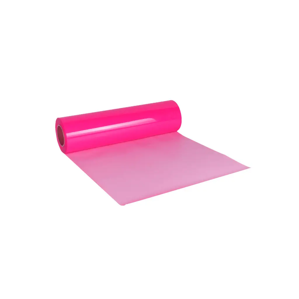 PU Neon Pembe Tekstil Folyosu - 50cmx1Metre