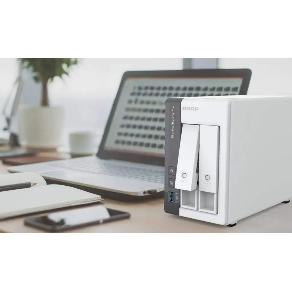 QNAP TurboNAS TS-216-G, 4Gb Ram, 2xYuvalı, Tower NAS