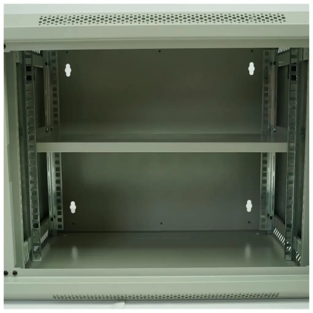 Racksan ML-6409S 9U Duvar Tipi Kabinet (450-530-400) Raf+Fan+Priz
