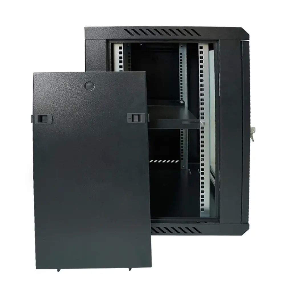 Racksan MT-6612S 12U Duvar Tipi Kabinet (640-600-600) Raf+Fan+Priz