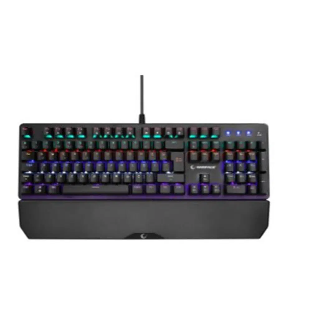 Rampage KB-R86 UMBRA Siyah USB Rainbow Aydınlatmalı Red Switch Mekanik Gaming Oyuncu Klavye