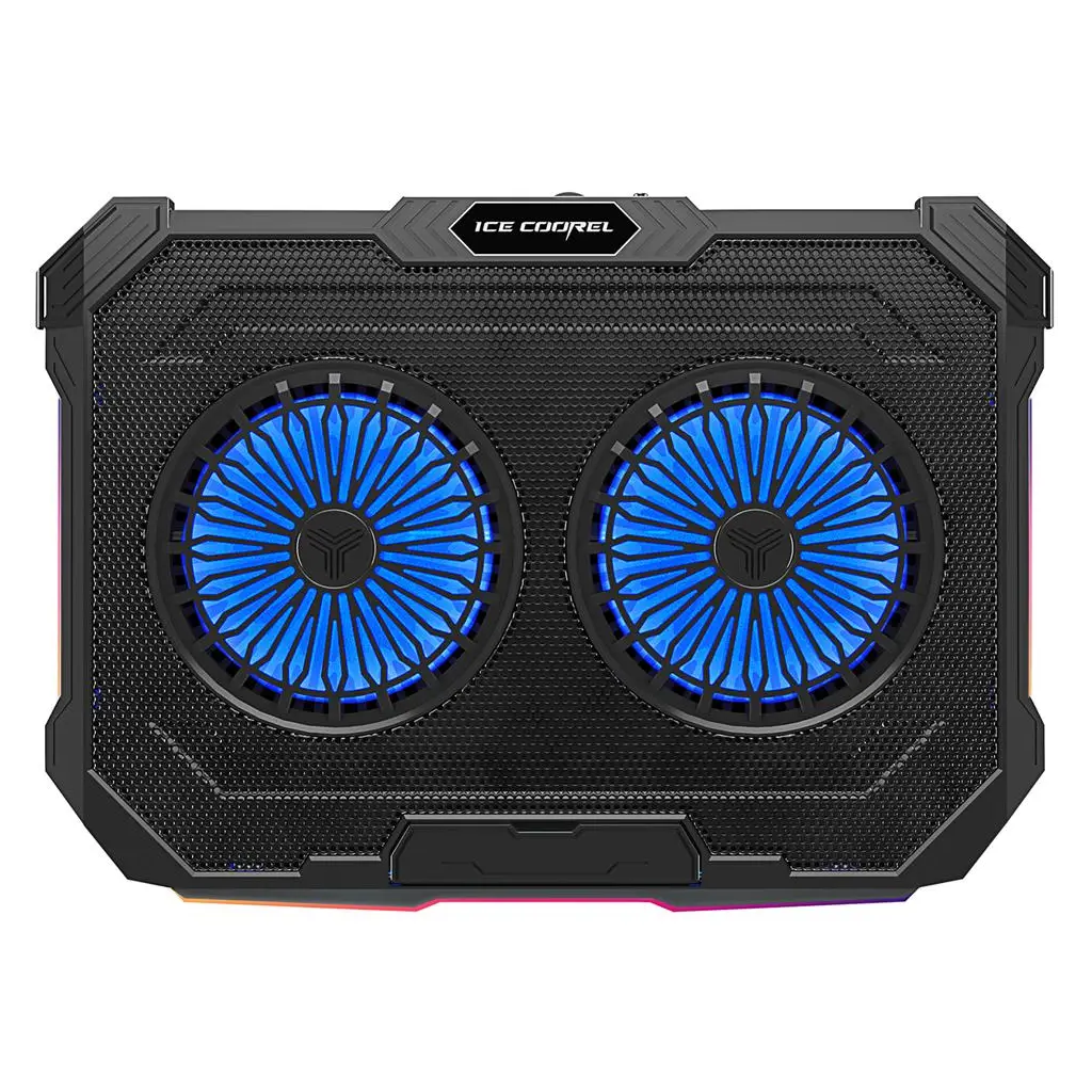 Rampage Sirius S46 15"-17" RGB Işıklı 2 Fanlı Yükseklik Ayarlı 125-125-15 2 USB Port Notebook Soğutu