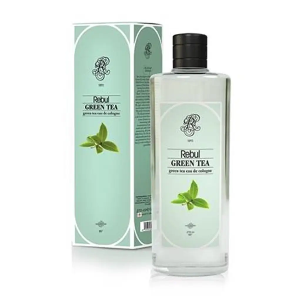 Rebul 250ml Green Tea Kolonya Cam Şişe