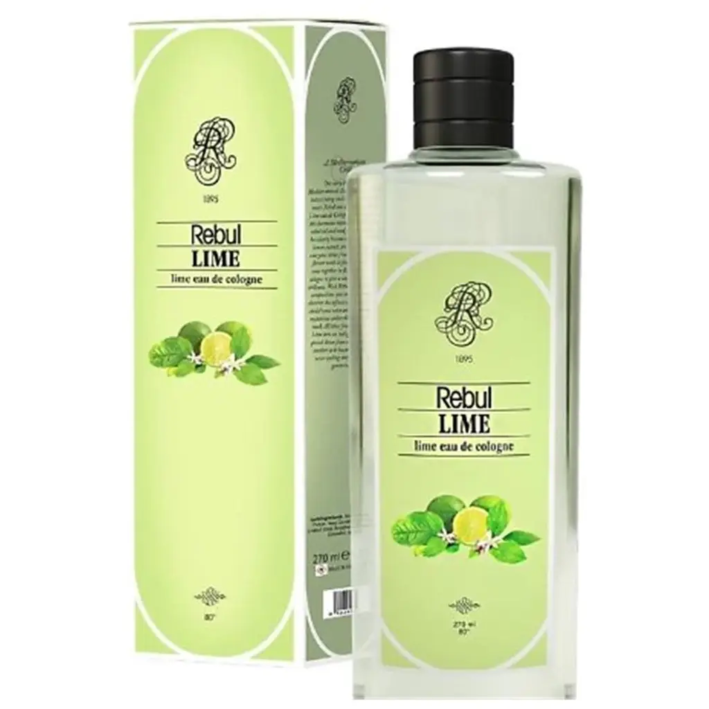 Rebul 250ml Lime Kolonya Cam Şişe