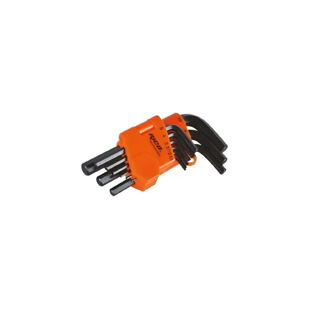 Rıco 013-RC2899 Düz Kısa 9lu Alyan Takımı