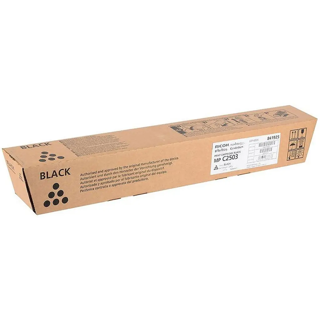 Ricoh MP C2503 Black Siyah Orjinal Fotokopi Toneri MP C2003-2004-2011-2504 15.000 Sayfa
