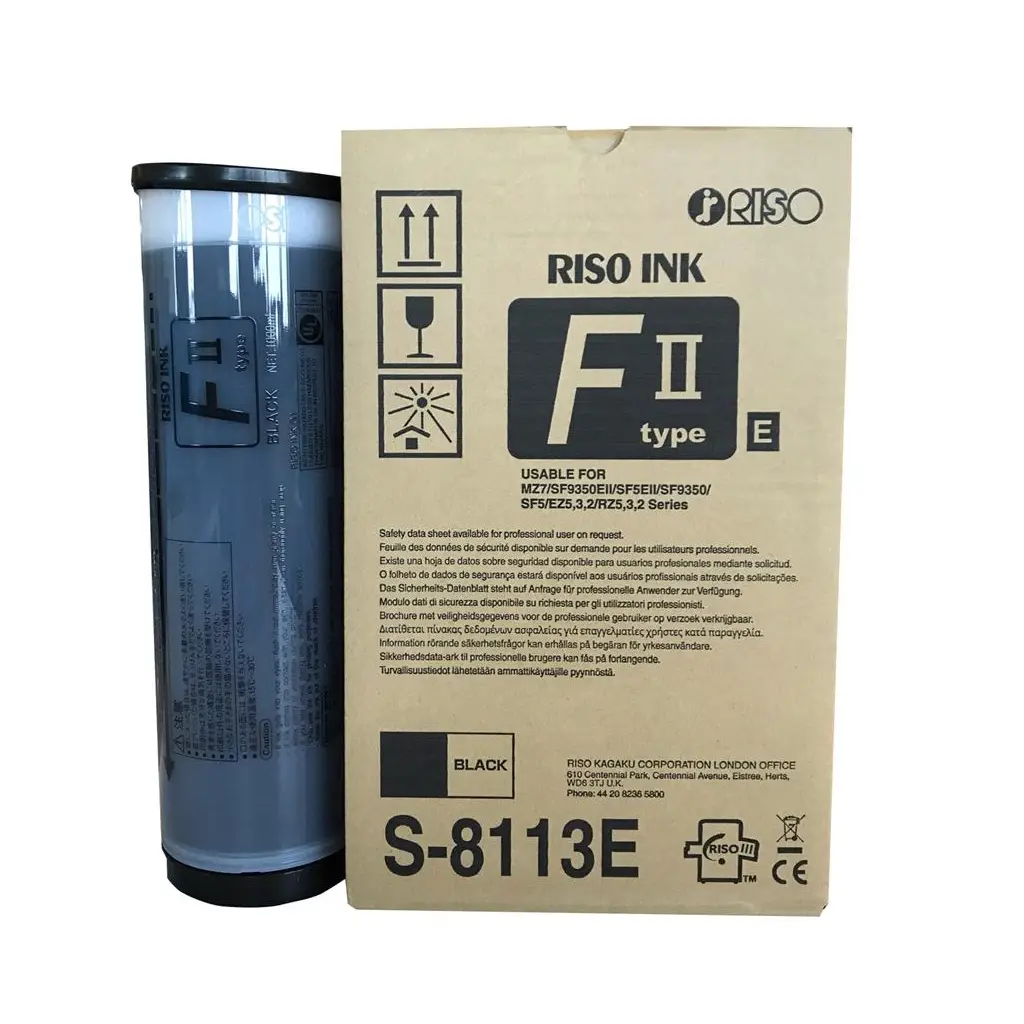 Riso S-8113E S-7612-S-4253 -SF-5030-5350 -S-6930 Orjinal Mürekkep