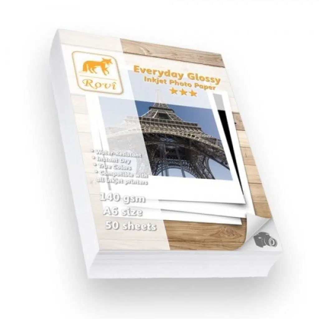 Rovi Everyday Parlak 10x15 Fotoğraf Kağıdı 140gr - 50 Yaprak