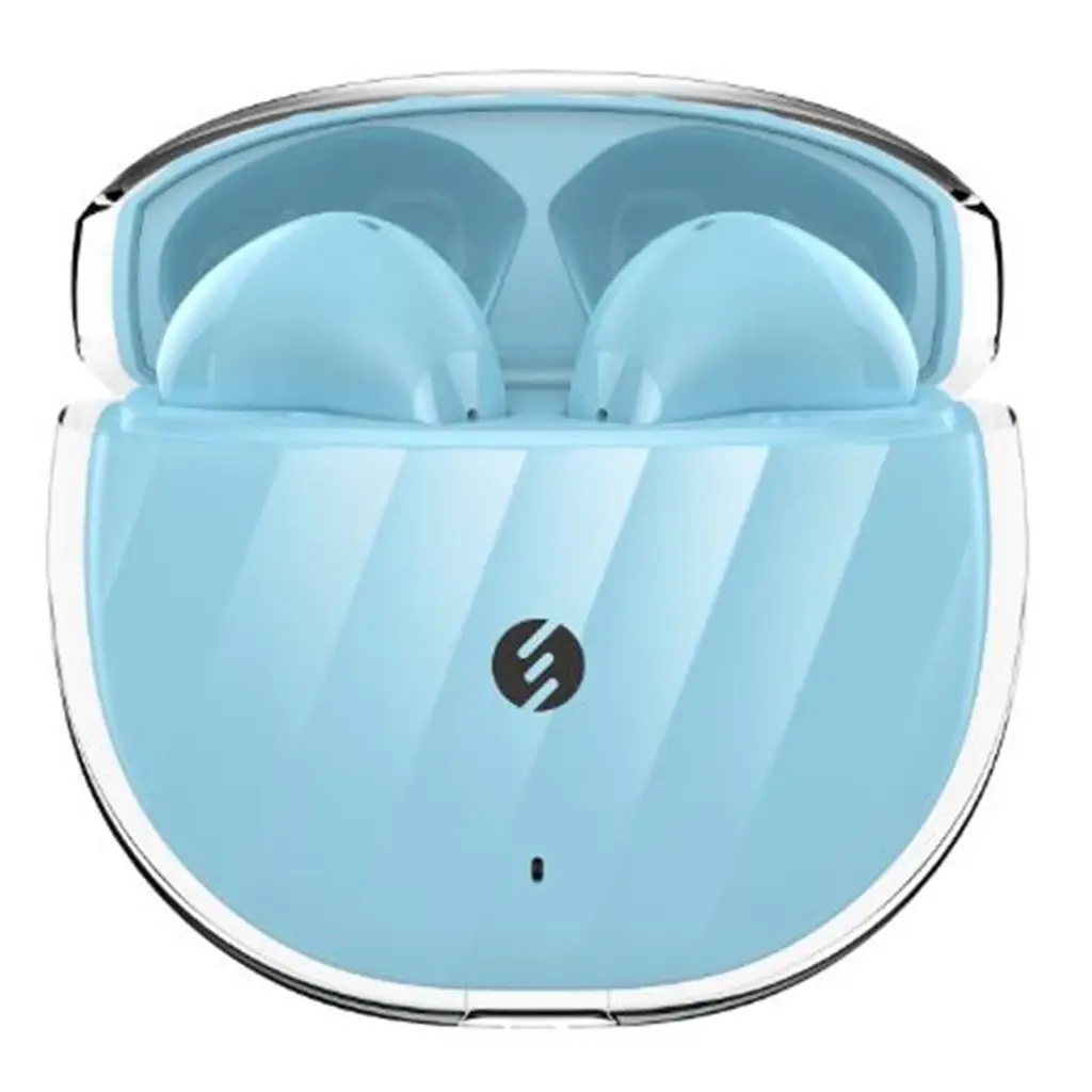 S-link Harmony X1 Mavi 4 Mikrofonlu ENC Bluetooth V5.4 TWS Gerçek Kablosuz Kulaklık
