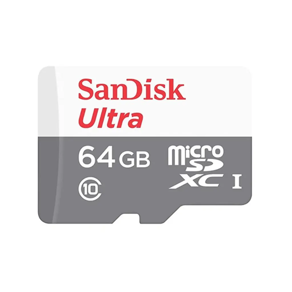SanDisk 64GB SDSQUNR-064G-GN3MN Ultra microSDXC 64GB 100MB-s Class 10 UHS-I Hafıza Kartı