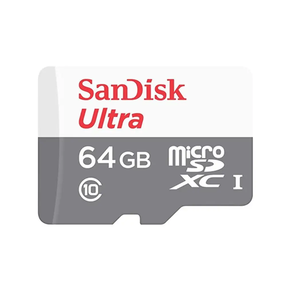 SanDisk 64GB SDSQUNR-064G-GN3MN Ultra microSDXC 64GB 100MB-s Class 10 UHS-I Hafıza Kartı