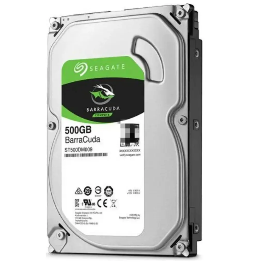 Seagate 500GB ST500DM009 BarraCuda SATA 3.0 7200 RPM 3.5" Harddisk (İthalat)