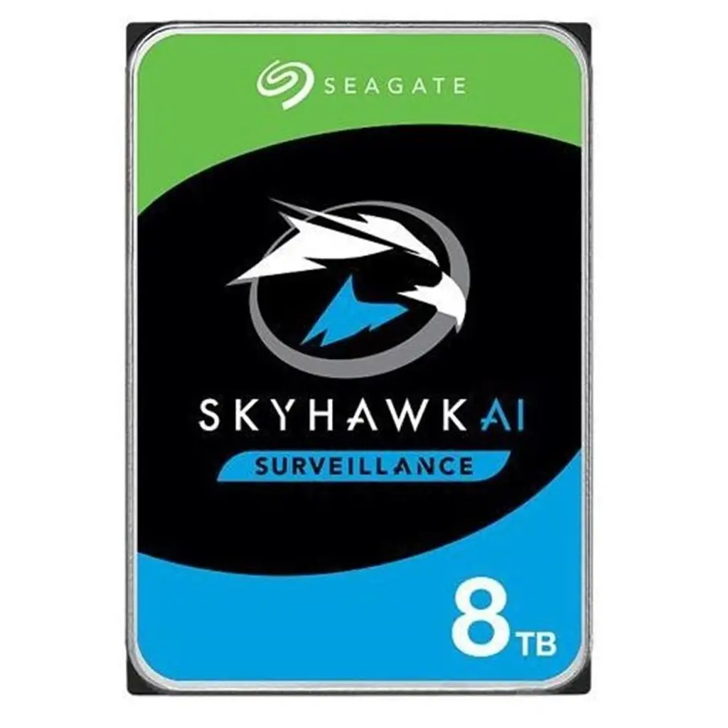 Seagate 8TB ST8000VE001 Skyhawk 256MB 3.5” SATA 3 7200Rpm 7-24 (Koyuncu Distiribitör Ürünü)