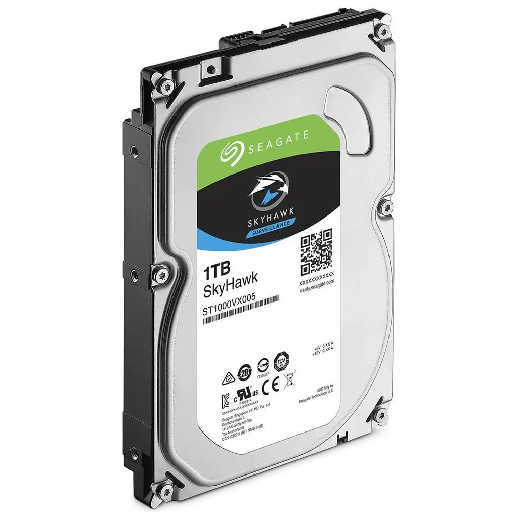 Seagate St1000Vx005 1Tb Skyhawk 3,5" 64Mb 5900Rpm Harddisk (İthalat)